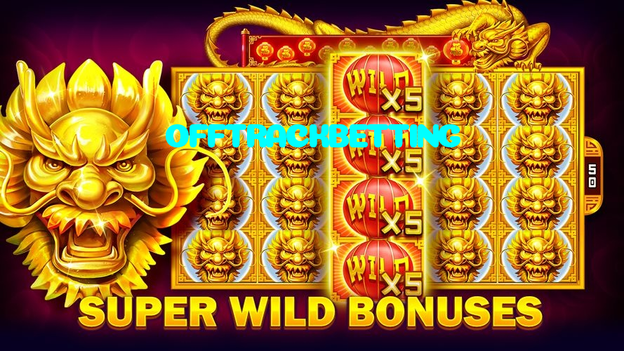 OFFTRACKBETTING casino presented on mobile device in Pakistan with slots and live games